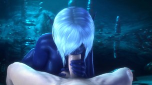 Dark elf Queen Nualia blowjob (noname55)