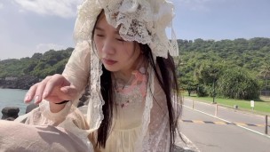 Shot in the pussy！ No condom！The deer girl repays her favor with her body！鹿女報恩以身相許任你無套中出